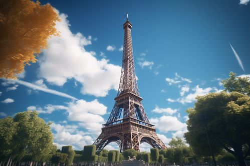 埃菲尔铁塔 城市风景中的永恒地标与摄影美学